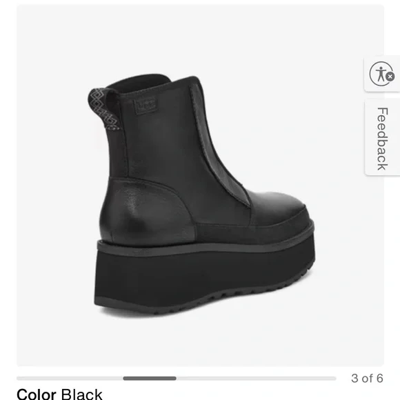 UGG Cityfunc Zip Water-Resistant
Platform Bootie - Picture 3 of 11